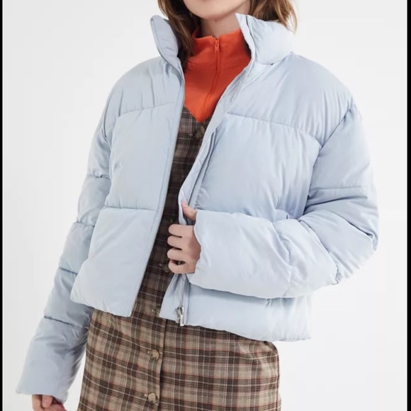 Blue Hadley Puffer Coat 
